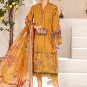 3 Piece Unstitched MARIA B luxery lawn VOL 2