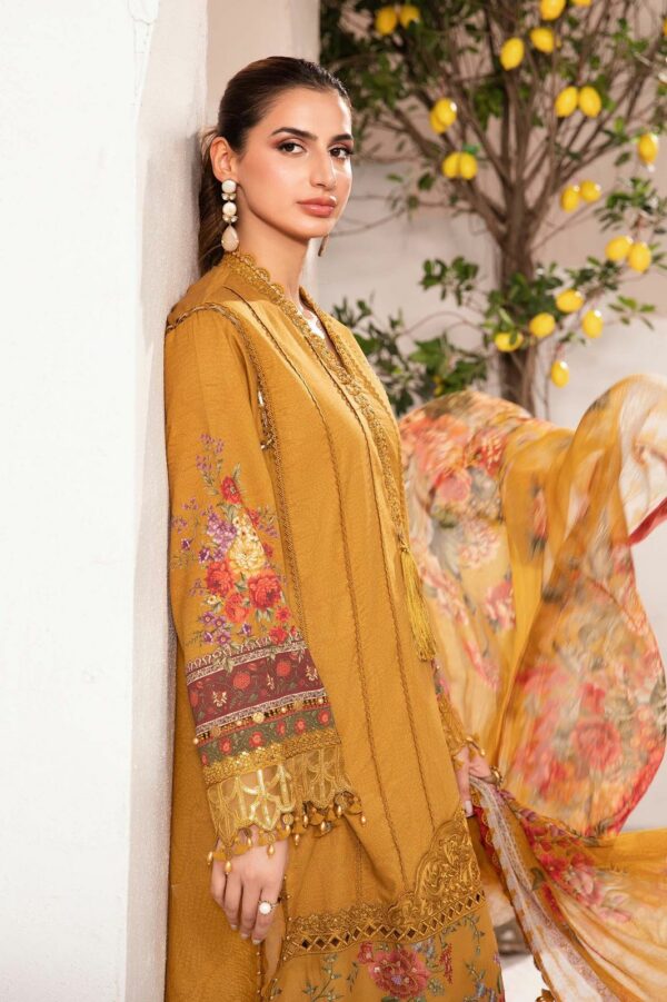 3 Piece Unstitched MARIA B luxery lawn VOL 2 1