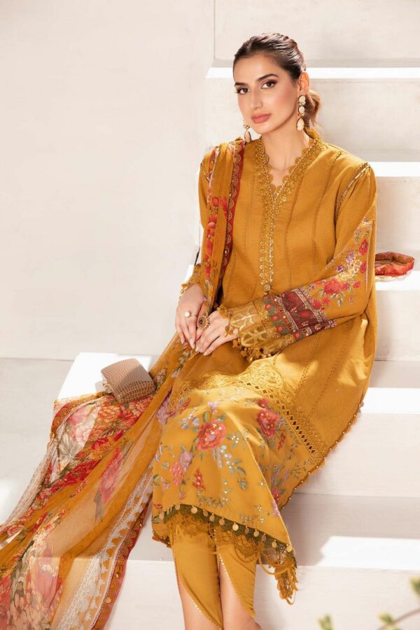 3 Piece Unstitched MARIA B luxery lawn VOL 2 3